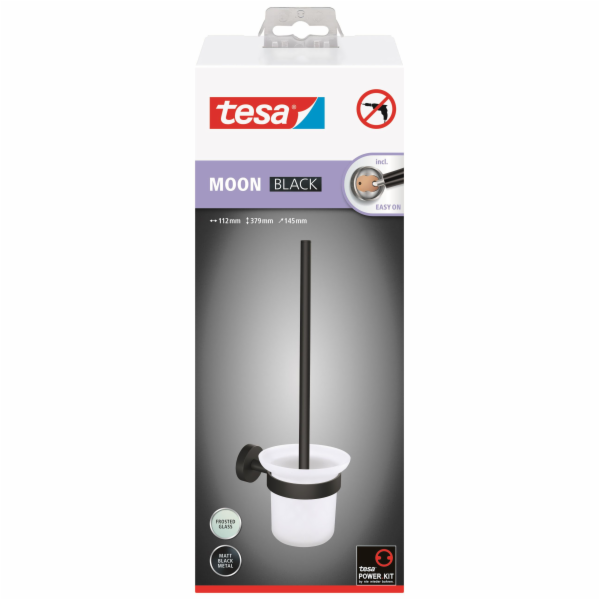 TOALETNÍ KARTÁČ TESA MOON 40561 ČERNÝ