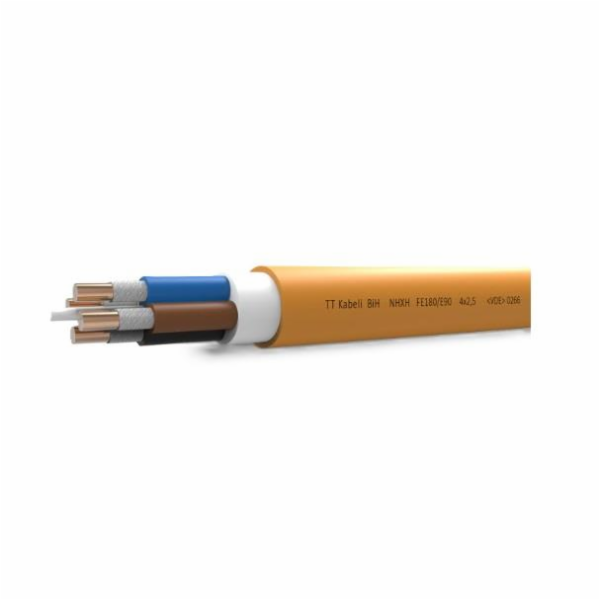 KABEL NHXH-J 4X2,5 RE/ŠP FE 180/E90 SI