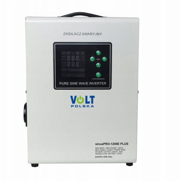 Volt Převodník POLSKA SINUSPRO 1200E PLUS 12V 800/1200W L...