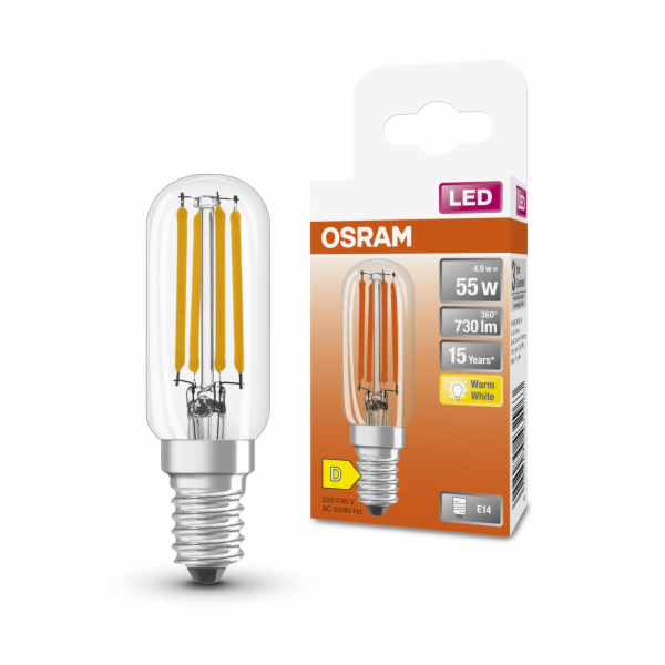 LED ŽÁROVKA SPECIÁL E14 T26 4,9W 730LM 2700K