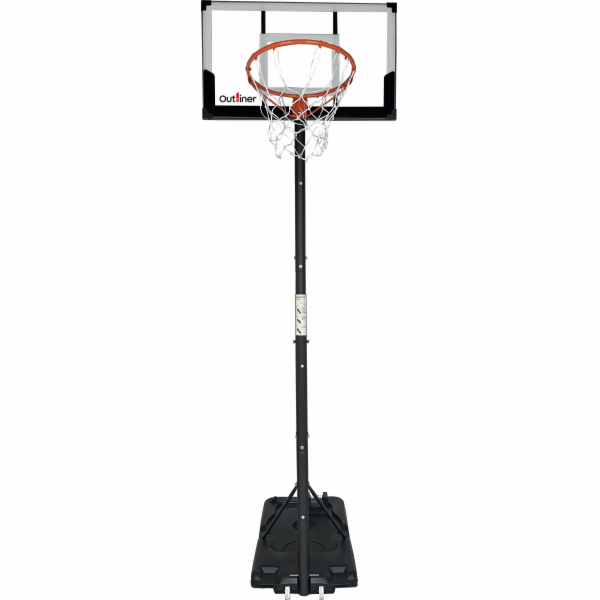 Basketbalový stojan s deskou a košem, 45 cm, 97 cm x 57 cm