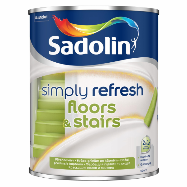 BARVA SIMPLY REFRESH NA PODLAHY A SCHODY BW 0,9 L