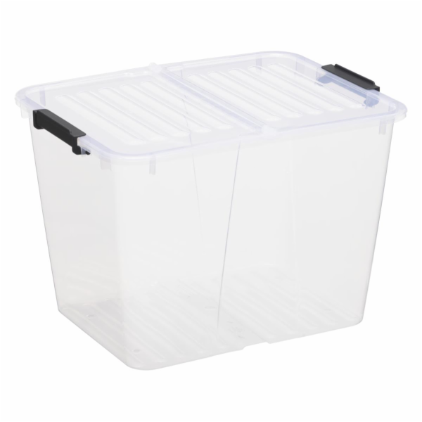 Úložný box s víkem Plast Team, 30 l, 43x33x30 cm