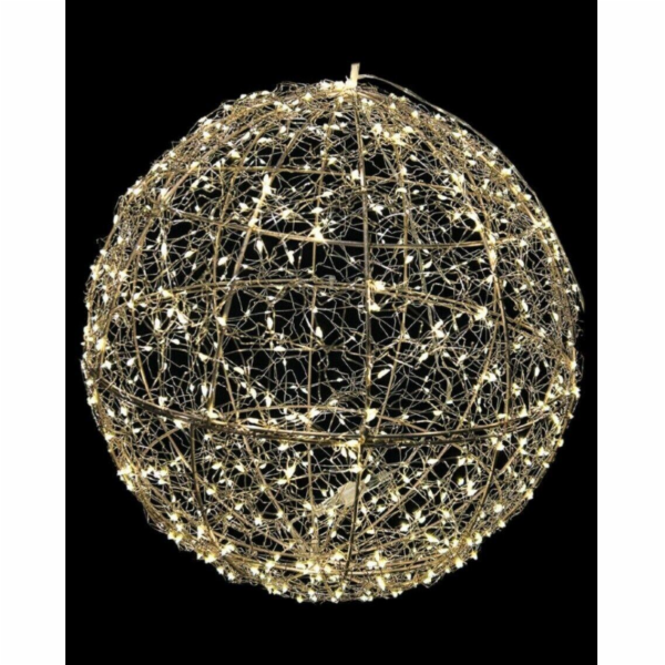 Dekorační koule Vánoční dotek, 50 cm, 360 LED