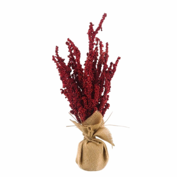 Umělá rostlina Christmas Touch, červená, 48 cm