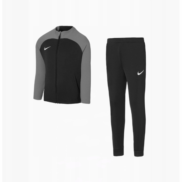 Nike Tepláková souprava Academy M (110-116 cm) černo-šedá