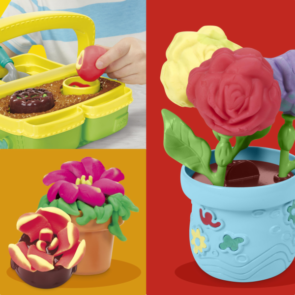 Plastelínová Play-Doh Kvetoucí květiny G0492
