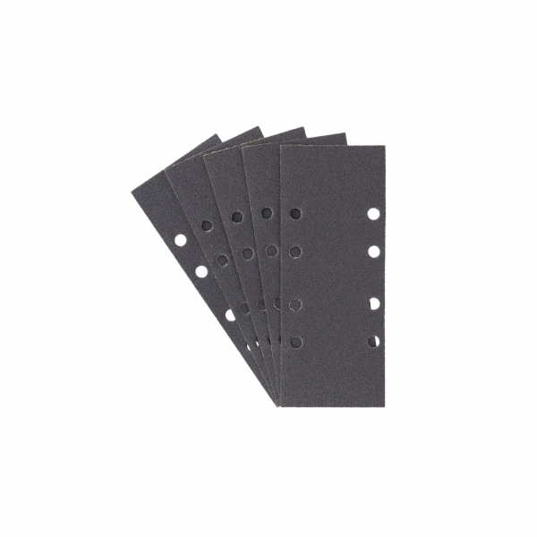 Brusné listy FORTE TOOLS, č. 120, 93×230, 5 ks.