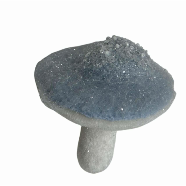 Vánoční hračka na stromeček Vánoční houba, 8 cm