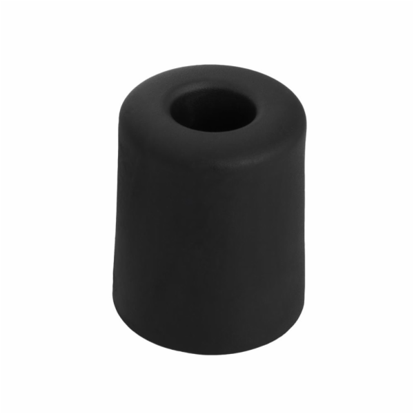 Zarážka dveří Haushalt 3,5 cm, O 3 cm, gumová, černá