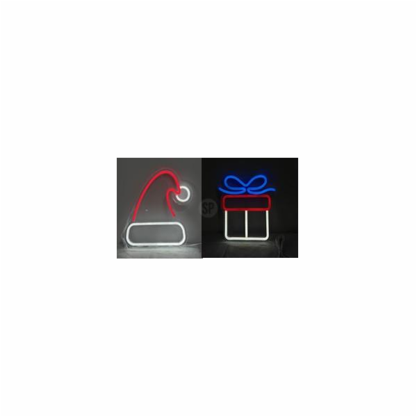 Dekorační LED figurka Neon s USB