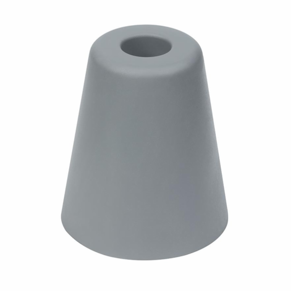 Dveřní zarážka Haushalt, 6 cm, O 4,8 cm, guma, šedá