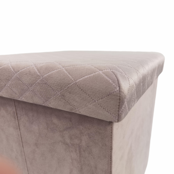 DOMOLETTI Pouf Mateo, růžový, 38 cm x 38 cm x 38 cm