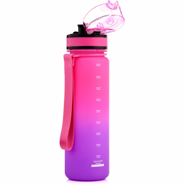 Meteor Láhev Sports 500 ml růžová/fialová