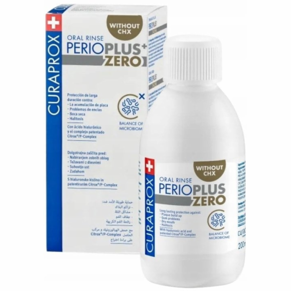 Curaprox Perio Plus tekutý kartáček 200ml bez chlorofylu