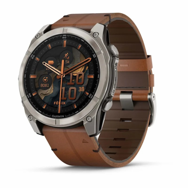 Garmin Fenix 8 3,56 cm (1.4") AMOLED 51 mm Digitální 454 ...