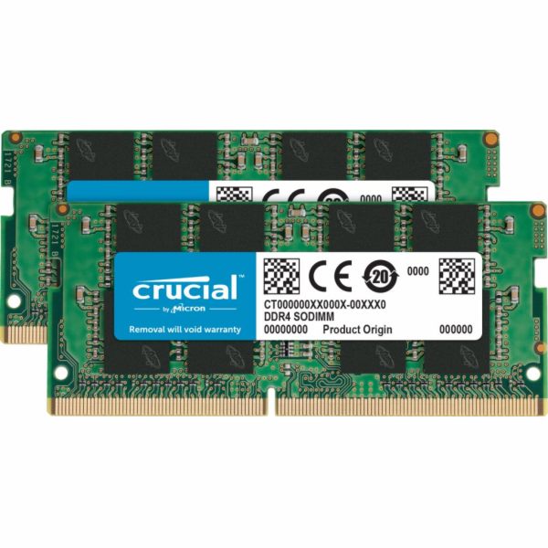 Crucial DDR4 16GB (2x8GB) SODIMM 3200MHz CL22