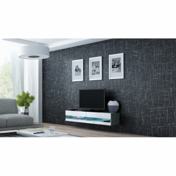 Cama RTVVIGO180N s/b televizní stolek/nábytek k multimedi...
