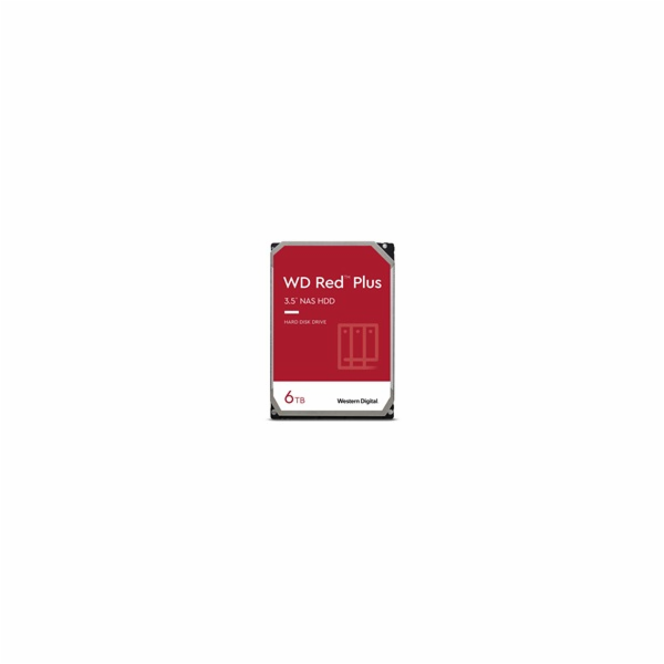 WD RED PLUS NAS WD60EFPX 6TB SATAIII/600 256MB cache 180M...