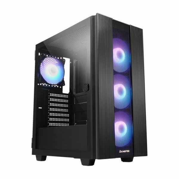 CHIEFTEC ATX GS-02B-OP / ARGB / 4x120 mm / USB 3.0 / USB-...