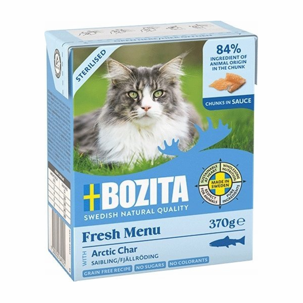 BOZITA Fresh Menu Sterilised Arctic char - mokré krmivo p...