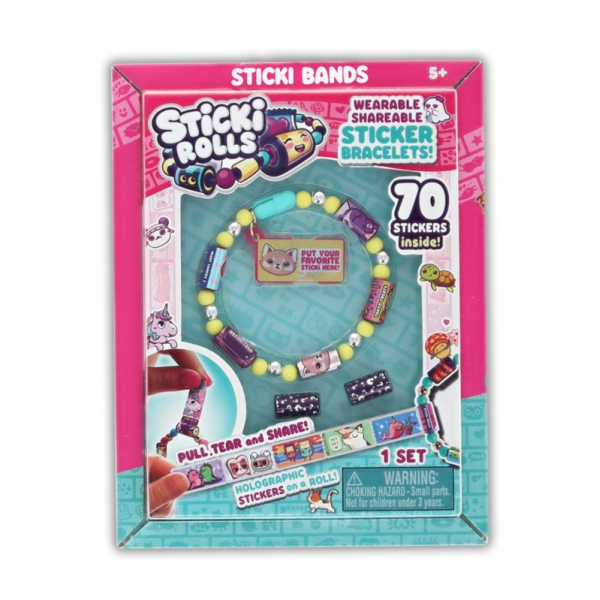 Sticki Rolls se 70 různými nálepkami
