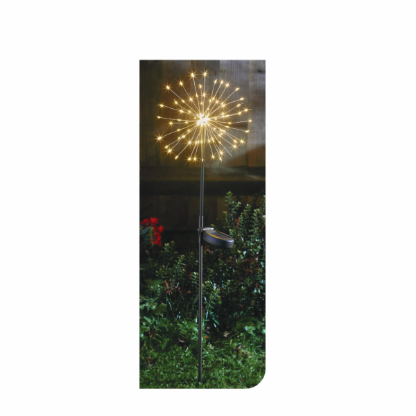 Lampa Domoletti FIREWORK ESL-95, IP44, černá/šedá