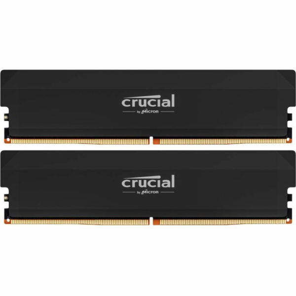 Crucial DDR5 64GB (2x32GB) Pro OC DIMM 6400MHz CL40 černá