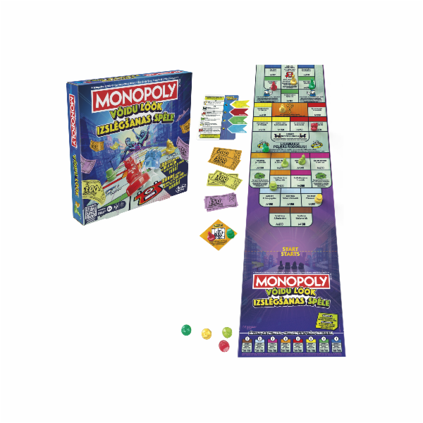 MONOPOLY STOLNÍ HRY KNOCKOUT F8995EL