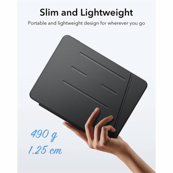 ESR FLIP HYBRID IPAD AIR 13” 1/2/2024-2025 ČERNÝ