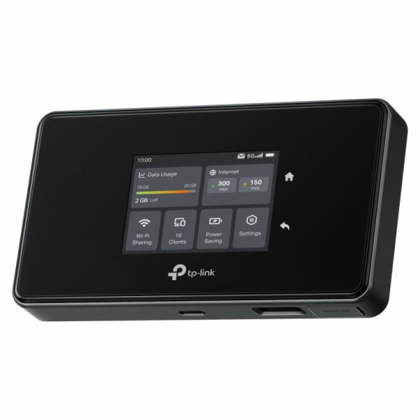 TP-Link M8550 mobilní 5G WiFi 6 router, display, 4700 mAh...