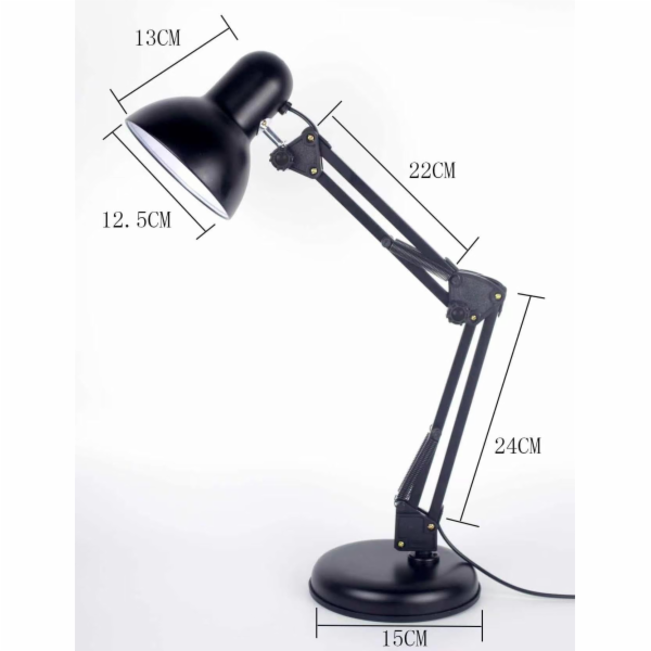 OKKO Stolní lampa Arizona 811 ČERNÁ, E27, 25W
