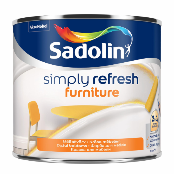 SADOLIN BARVA SIMPLY REFRESH NA NÁBYTEK BW 0,5L
