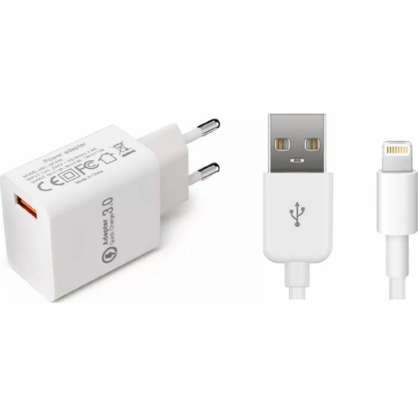 CoreParts Nabíječka 1x USB-A 2,4A (MBXAP-AC0008)