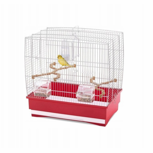 Panama Pet Irene 2, ptačí klec, červená, 45x27x43 cm