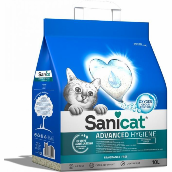 Sanicat Stelivo pro kočky Advanced Hygiene, stelivo, pro ...