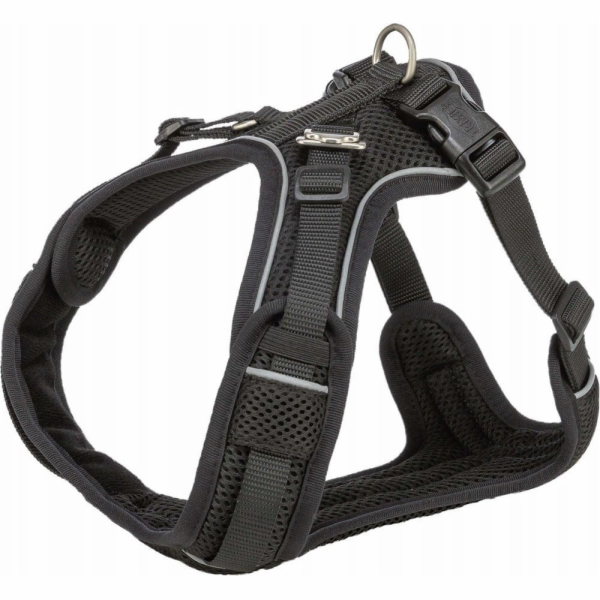 MFH Postroj pro psy Premium FlexMesh, černý, S?M: 48-69 c...