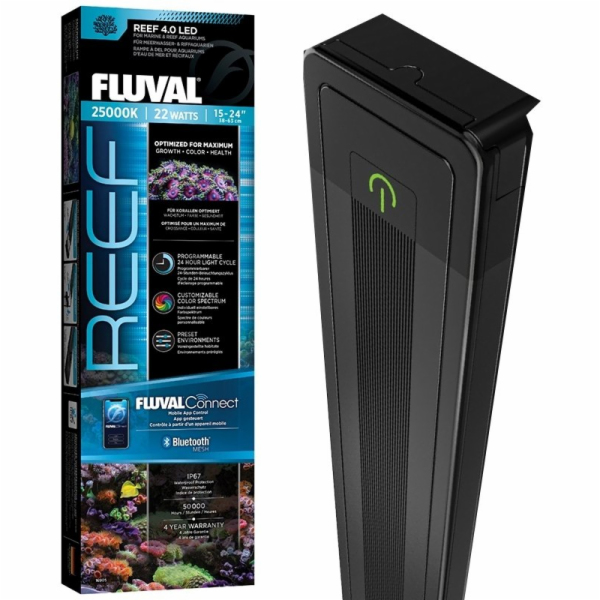 LIGHT4ME Reef 4.0 LED, osvětlení akvária, 22W 38,4-63 cm,...