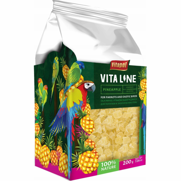 Vitapol Vitaline Ananas pro papoušky a exotické ptáky, 20...