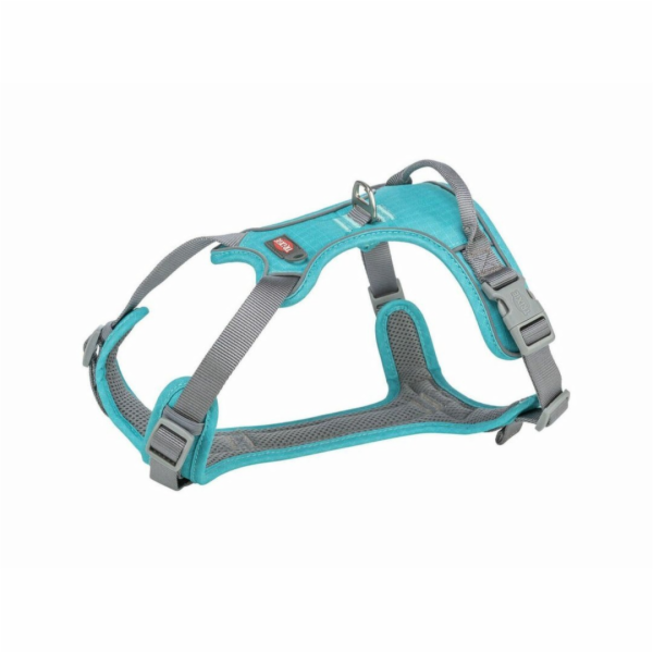 Trixie Active Premium postroj pro psy světle modrý L