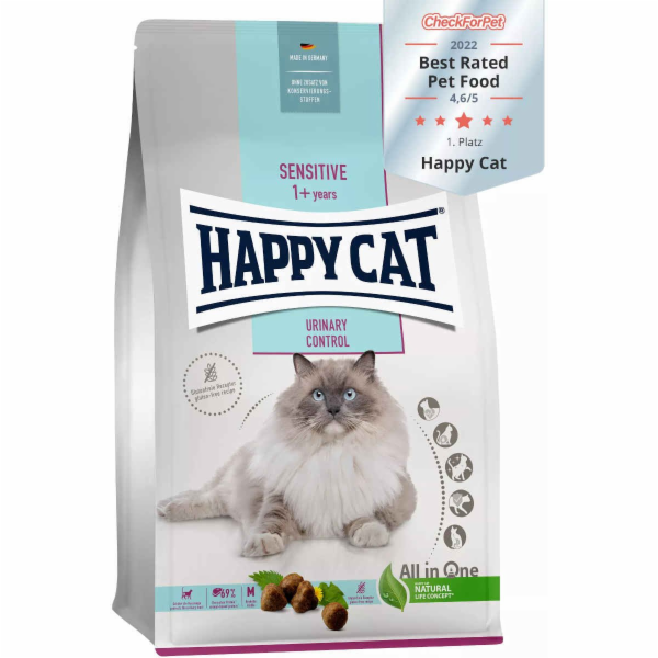 Happy Cat Sensitive Urinary Control, suché krmivo pro koč...