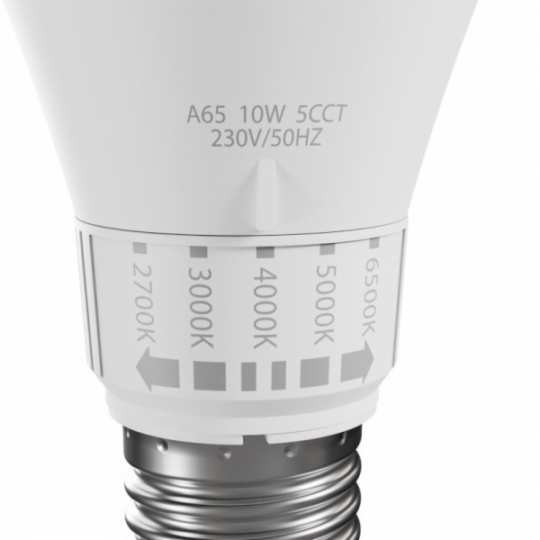 LED žárovka LEMP E27 230V 10W 5CCT SPECTRUM