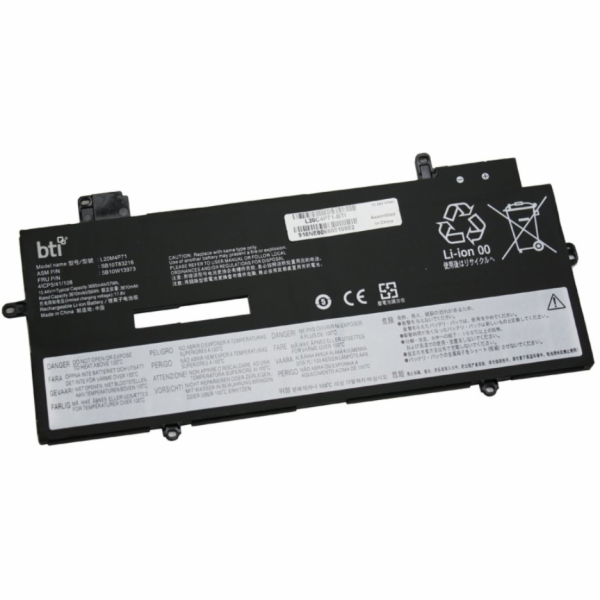 HP NÁHRADNÍ 4ČLÁNKOVÁ BATERIE PRO NOTEBOOK/BTI 4C X1 UHLÍ...