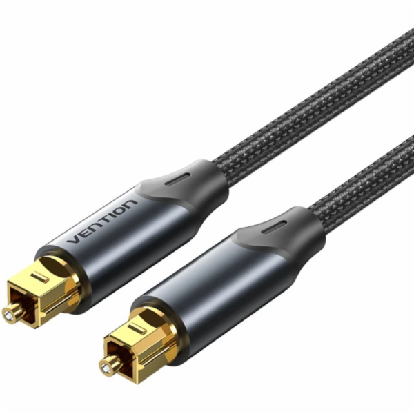 Optický audio kabel Vention oplot 10 m BLACK