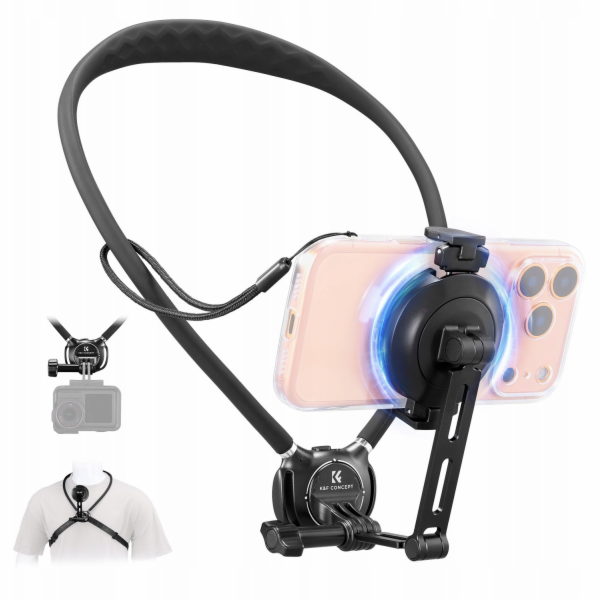 Kf Držák na krk s magnetem MagSafe od Pov pro iPhone + Go...