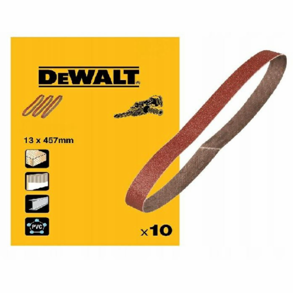 Dewalt SENDVIČOVÉ PÁSY 13x457mm P120 /10ks PRO DCM200