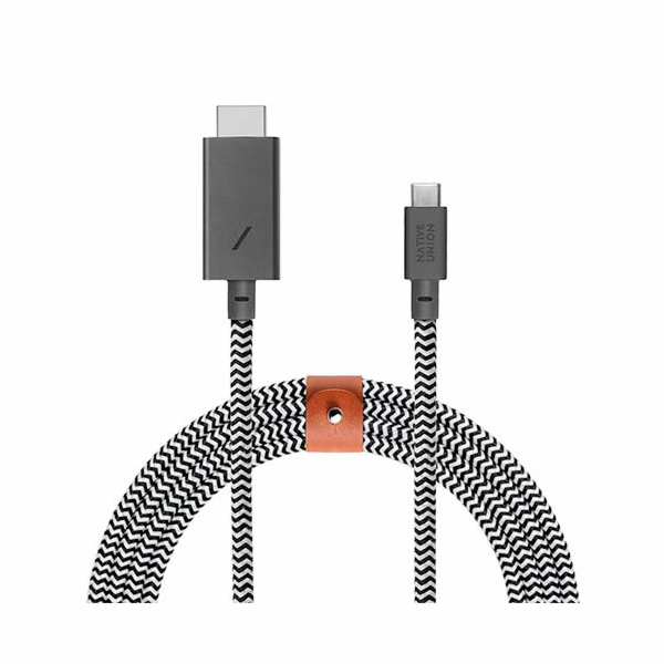 Native Union kábel Belt Cable USB-C to HDMI 3m - Zebra