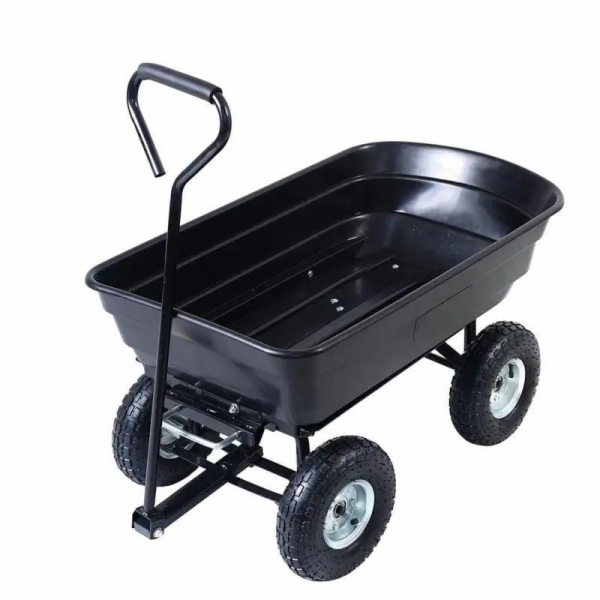 HAUSHALT Zahradní vozík TC2145, kovový, 80l