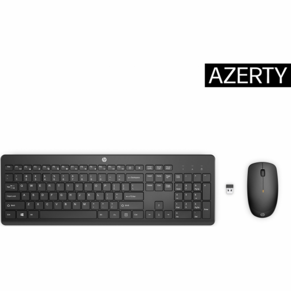 HP Bezdrátová myš a klávesnice 330 – 2V9E6AA # ABD