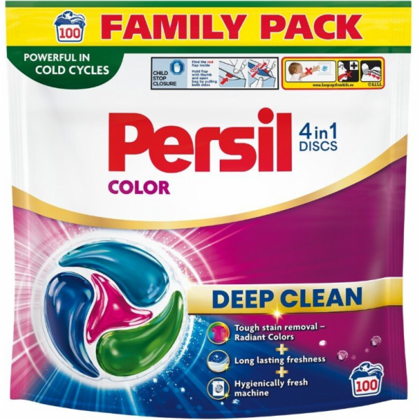 PERSIL KAPS LAUNDRY DISKY BAREVNÉ 100 KS